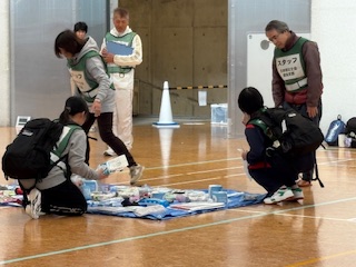 ぼうさい選手権借り物スタッフと