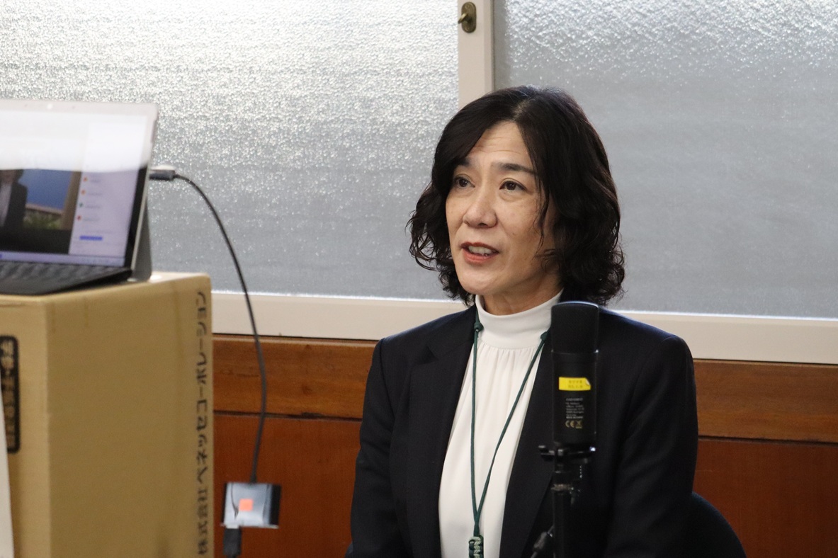 終業式　学校長式辞